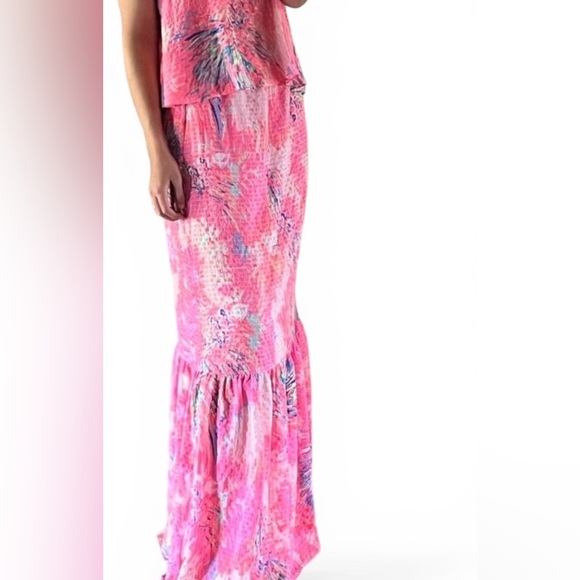 Lilly Pulitzer Dresses & Skirts - Lilly Pulitzer MATCHING SET Georgetta Maxi Skirt & Aletta Tank Top 2 Piece